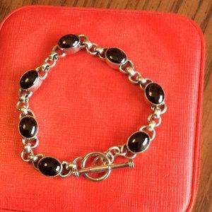 Silpada garnet bracelet